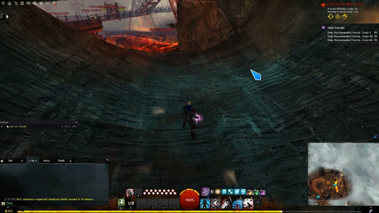 Guild Wars 2 - Underground Fractal Skip on Thief
