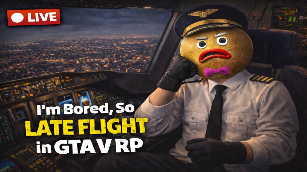 Late Flight in GTA V RP