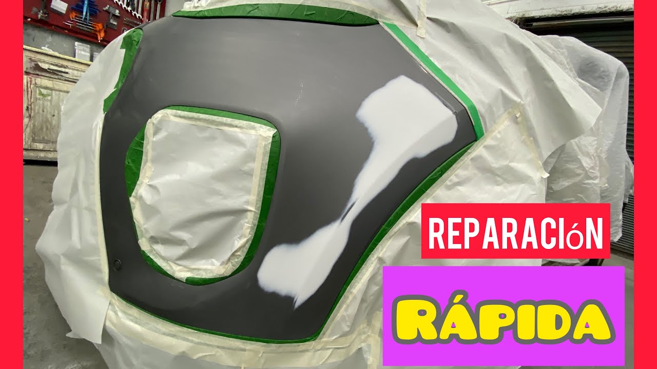 PARAGOLPE RAYADO// COMO REPARARLO