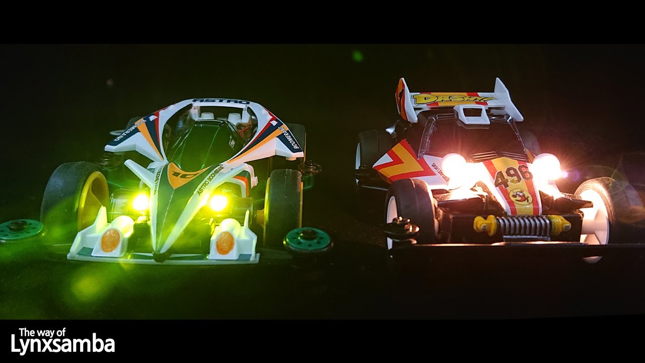 Build: Dress up / LED Lights for Mini 4wd.