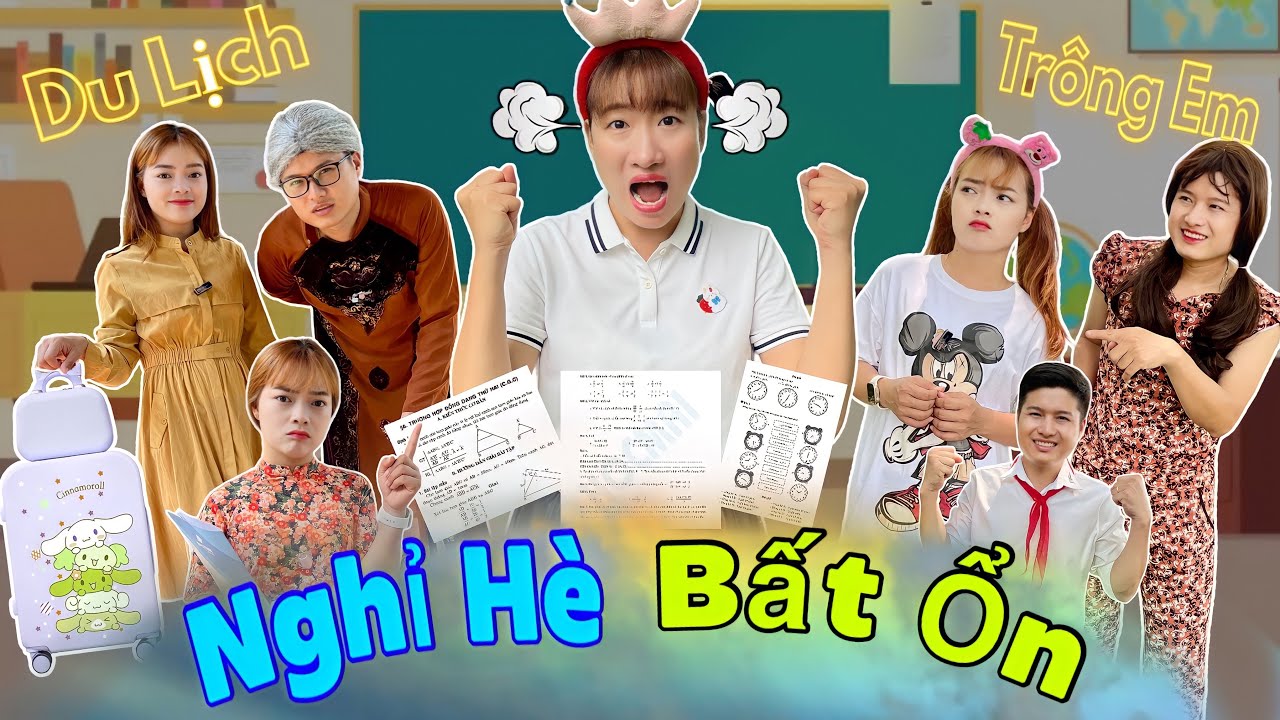 Kỳ Nghỉ Hè Bất Ổn - Ở Nhà Trông Em Hàng Xóm | Hằng Nheo Official
