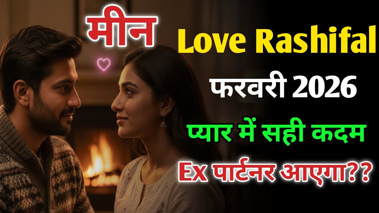 February 2026 Meen Love Rashifal/ मीन फरवरी लव राशिफल ! 