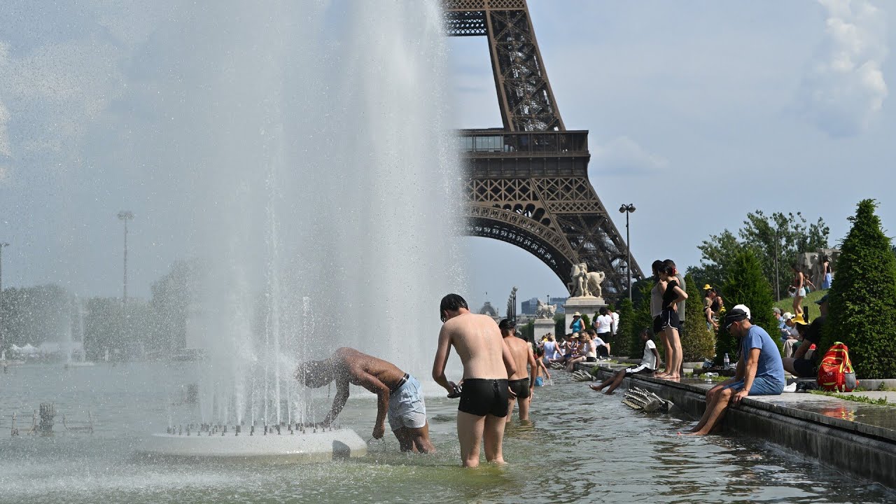 European heatwave starting to shift east as record temperatures swelter the continent
