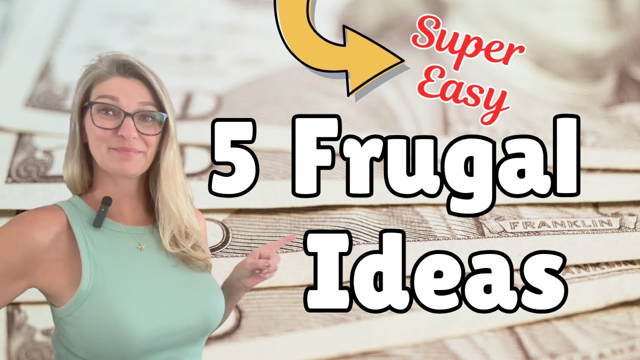 NEW IDEAS! 5 BEGINNER Ways To Start Your Frugal Lifestyle!