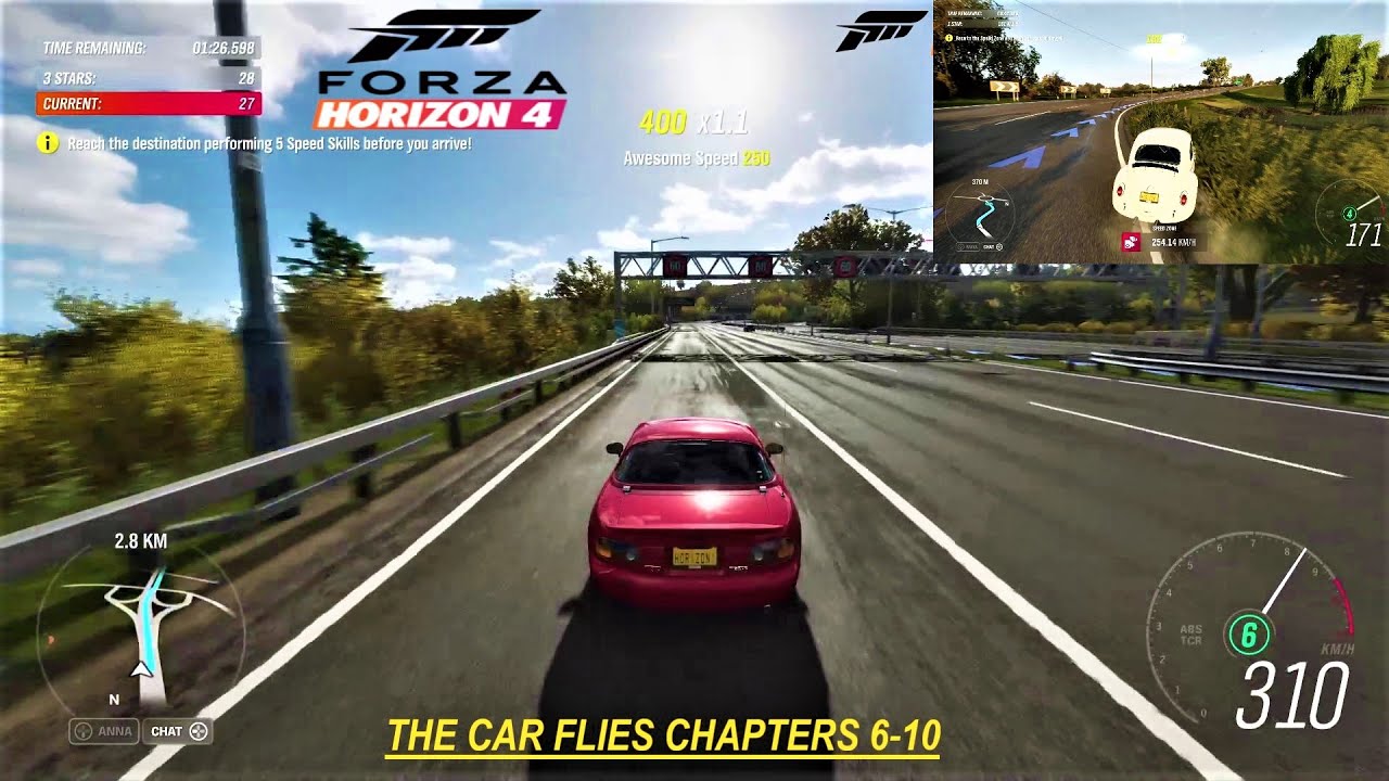 Forza Horizon 4 Gameplay / The Car Flies Story chapters 6-10 Walkthrough and 3 Stars