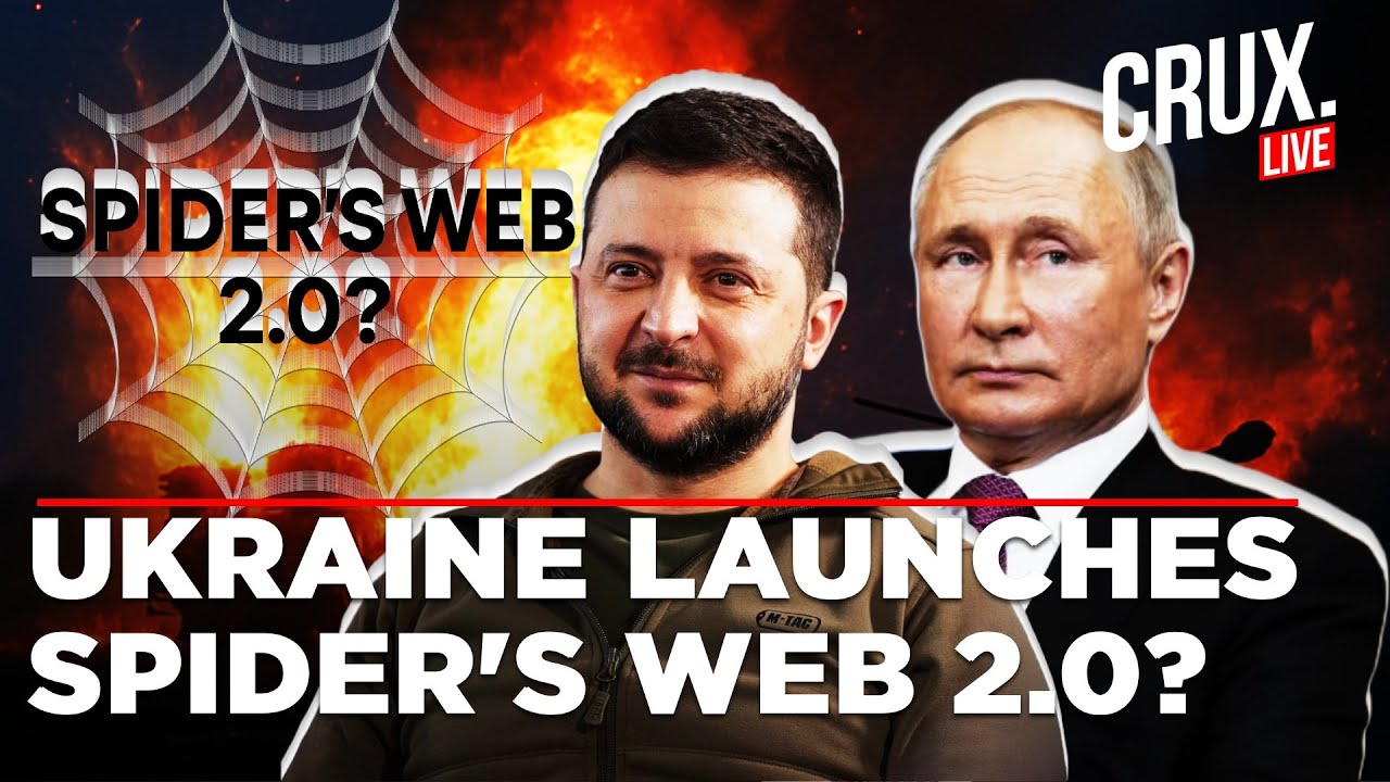 LIVE | Ukraine Releases Full Video Of Drone Hitting Russian Planes, Belaya Airbase In Flames | Putin