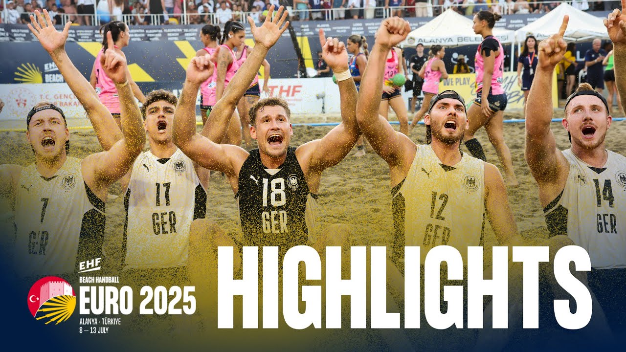 🇩🇪 GERMANY WIN HISTORIC GOLD! | Germany vs Spain | MEN'S FINAL | EHF Beach Handball EURO 2025