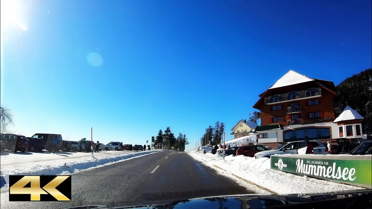 Autofahrt von Freudenstadt nach Baden Baden | Schwarzwaldhochstraße 🇩🇪