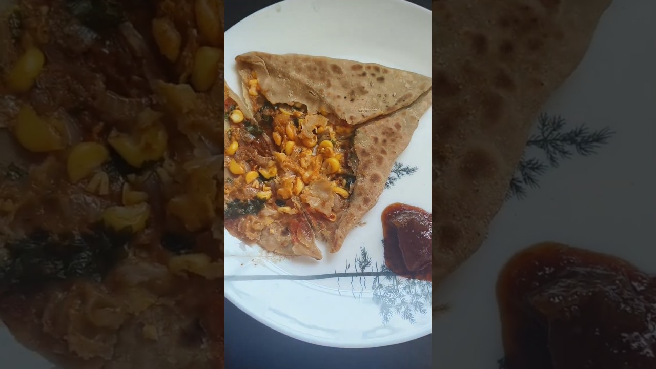 Sweet Corn Paratha 🌽😍 | Soft, Tasty & Healthy Breakfast 