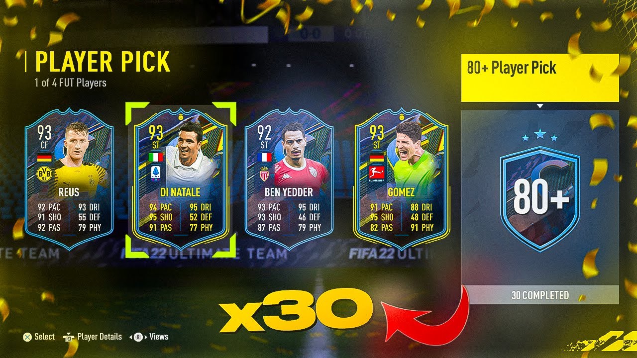 ARE THE NEW 80+ PLAYER PICKS WORTH IT?! 30X 80+ PLAYER PICKS - FIFA 22 ULTIMATE TEAM