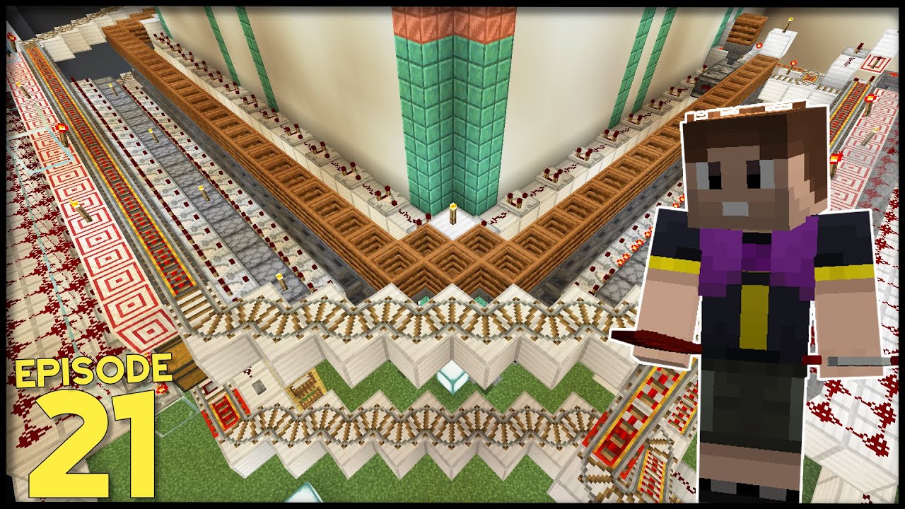 Hermitcraft 8 | Эпизод 21: ОГРОМНАЯ СИСТЕМА СОРТИРОВКИ НЕСКОЛЬКИХ ПРЕДМЕТОВ!
