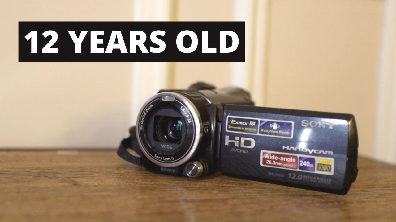 Reviewing a 12 years old camera : Sony HDR XR-550