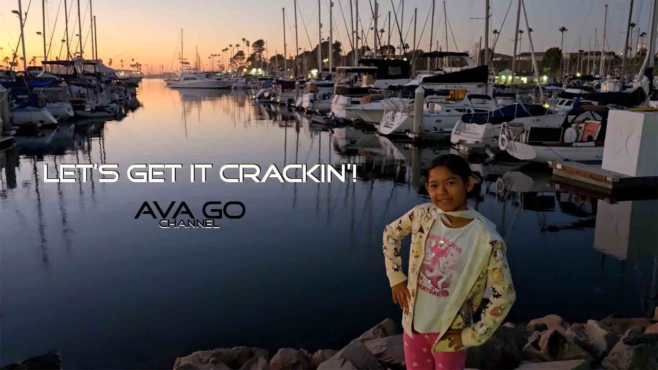 🌅 Joe’s Crab Shack Dinner & Oceanside Harbor Sunset Stroll | Family Vibes 🦀 | Ava Go