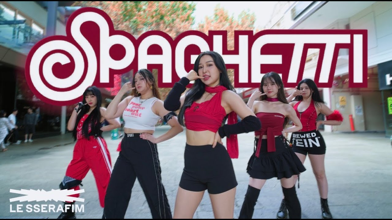[KPOP IN PUBLIC] [ONE TAKE] LE SSERAFIM (르세라핌) 'SPAGHETTI' Dance Cover | WIIX Crew | Australia