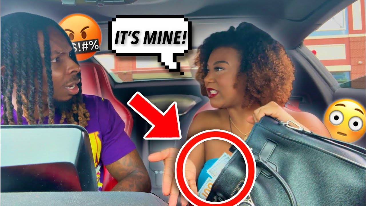 LEAVING $10,000 IN FRONT OF MY TINDER DATE TO SEE IF SHE TAKES IT!