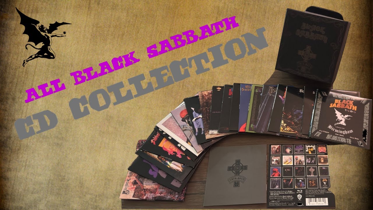De 1970 a 2017: Toda la discografía de Black Sabbath en una caja de AliExpress ¿Es una estafa?