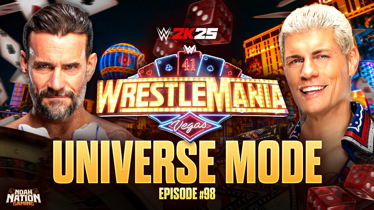 WrestleMania Sunday 2026 PLE! | WWE 2K25 Universe Mode | Episode 98