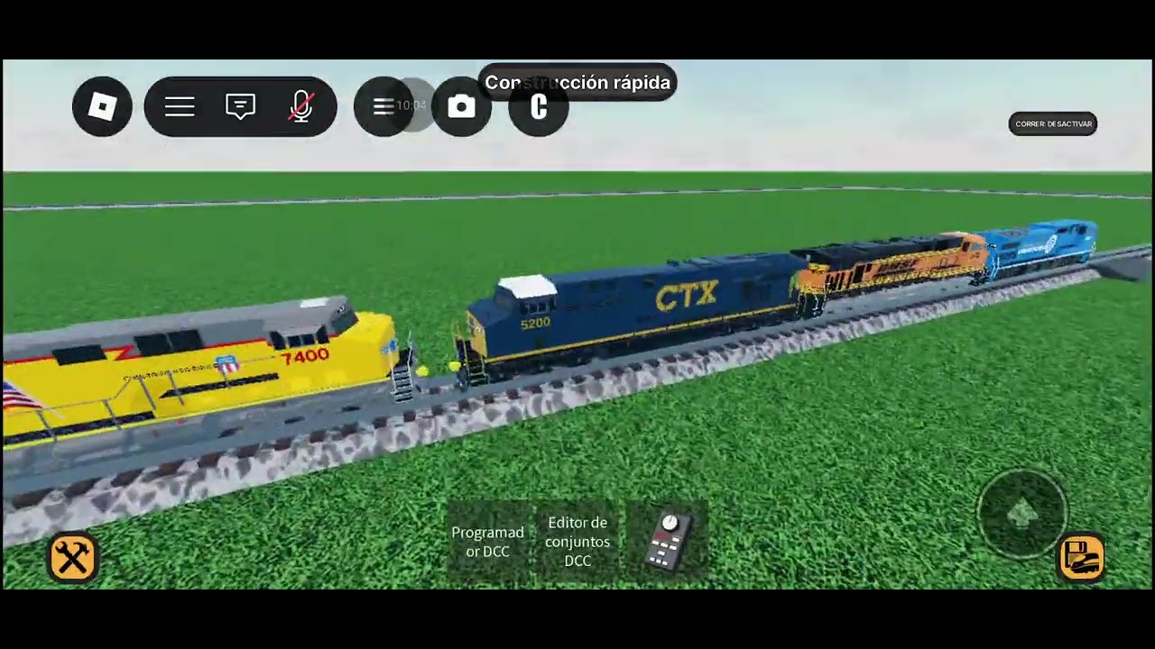 Construcción cruzamento de ferrocarril en 17 Minutos 