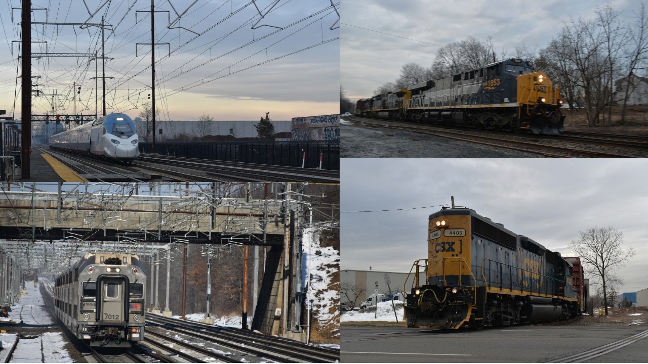 NEC and CSX Action in Central Jersey
