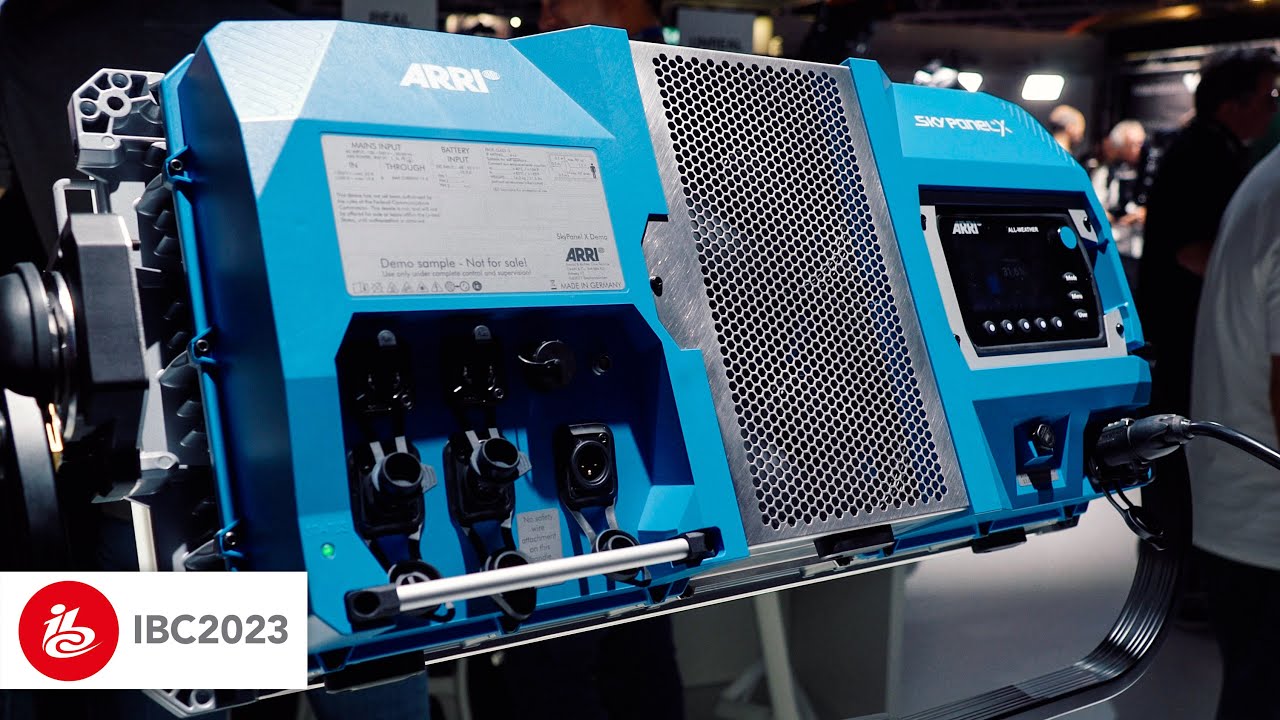 Дождались! Новая ARRI SKYPANEL X | IBC 2023