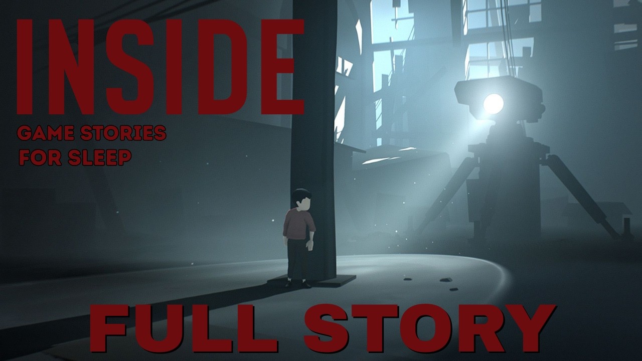 The Dark Story of INSIDE | Cozy Rain Ambience Bedtime Stories
