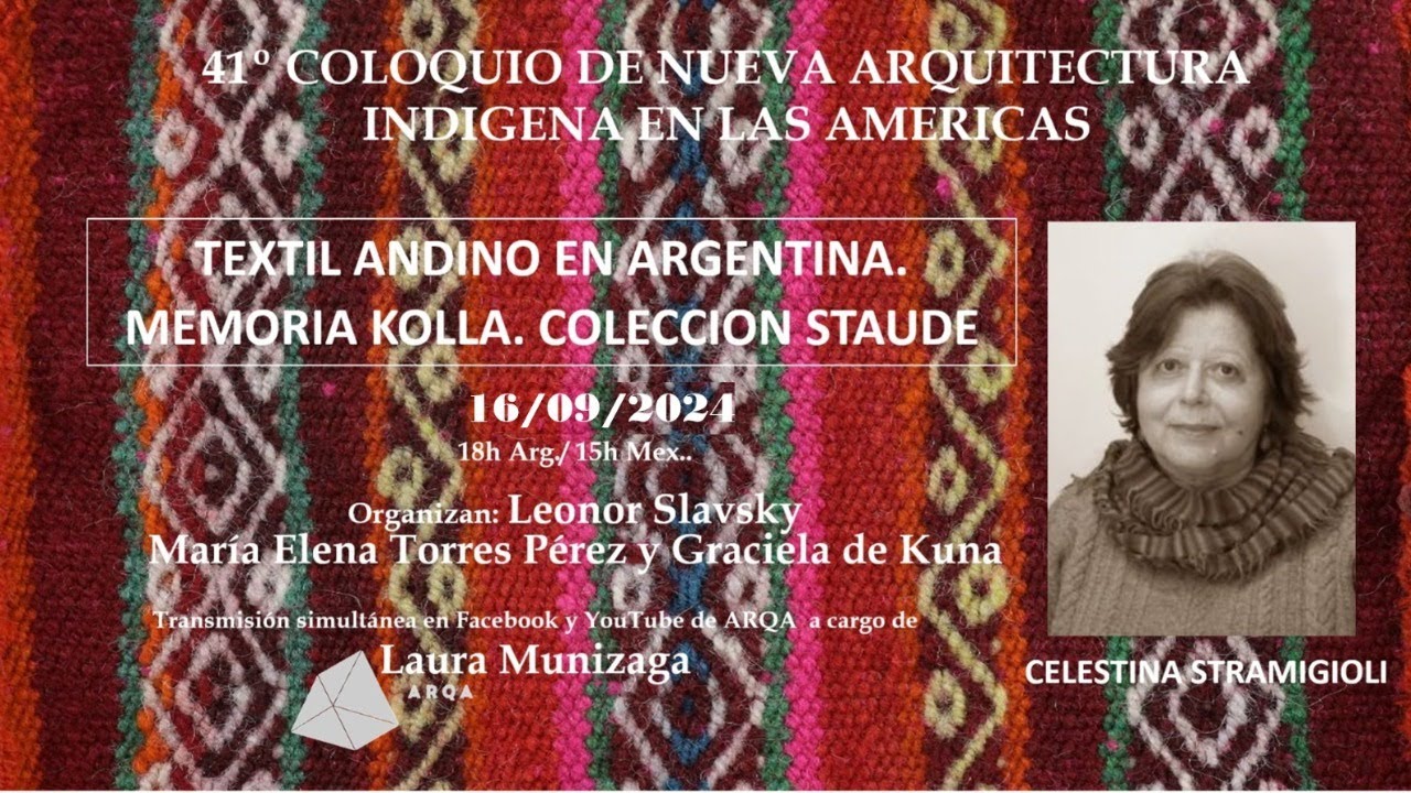 Textil Andino en Argentina. Memoria Kolla. Colecci&oacute;n Staude