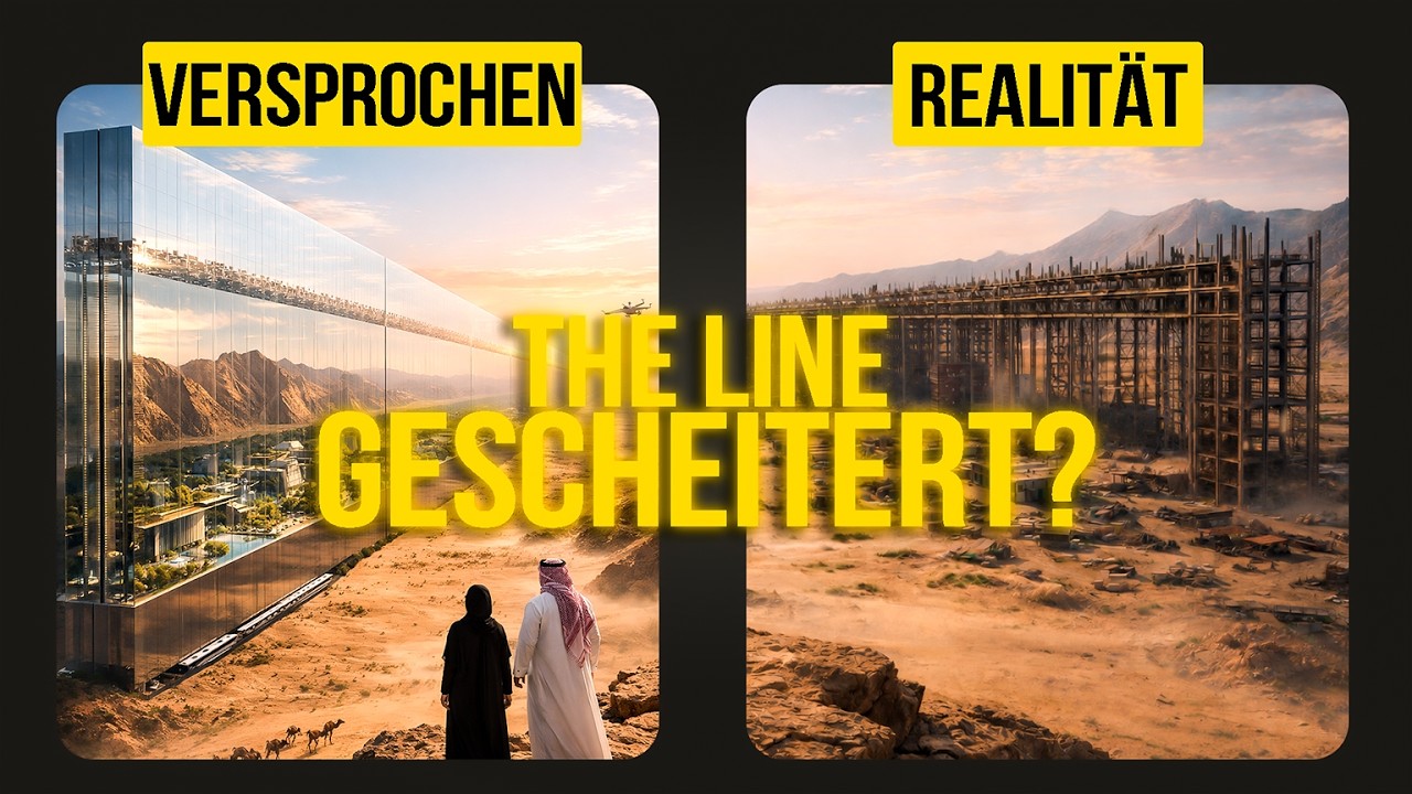 Neue Drohnenaufnahmen: Ist The Line gescheitert?