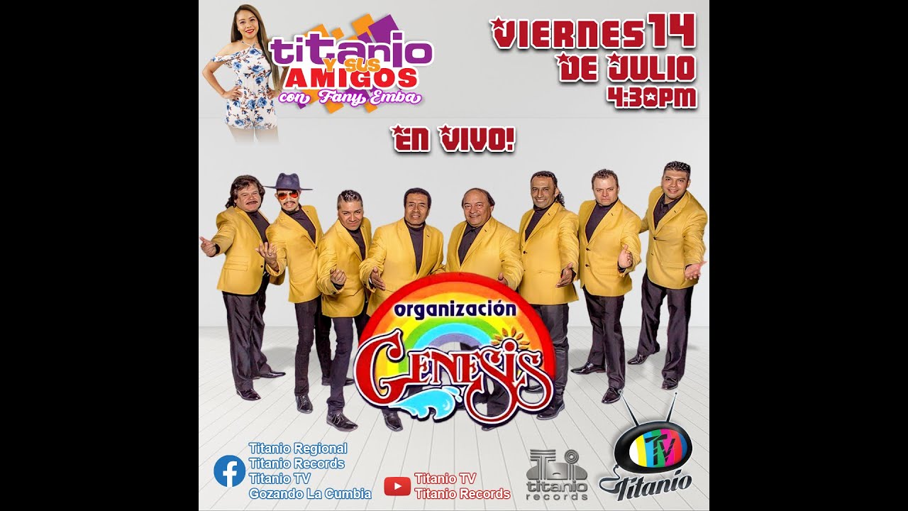Organización Génesis en Titanio y sus Amigos (Titanio Tv)
