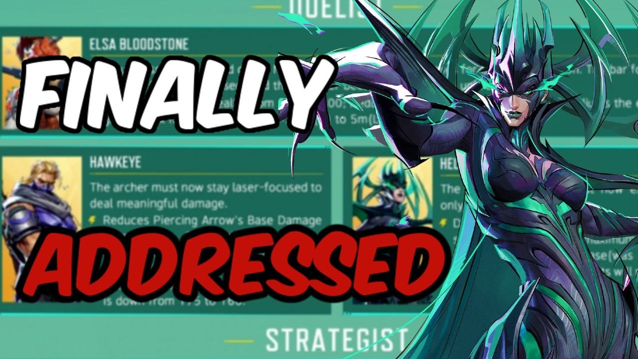MARVEL RIVALS Decided to Drop THE FIRST EMERGENCY PATCH In 6.5 (It was actually good)