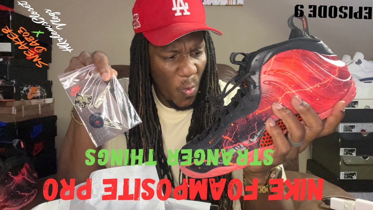 Stranger Things Foamposite Review | SneakerDad803 × Harlem’s Closet
