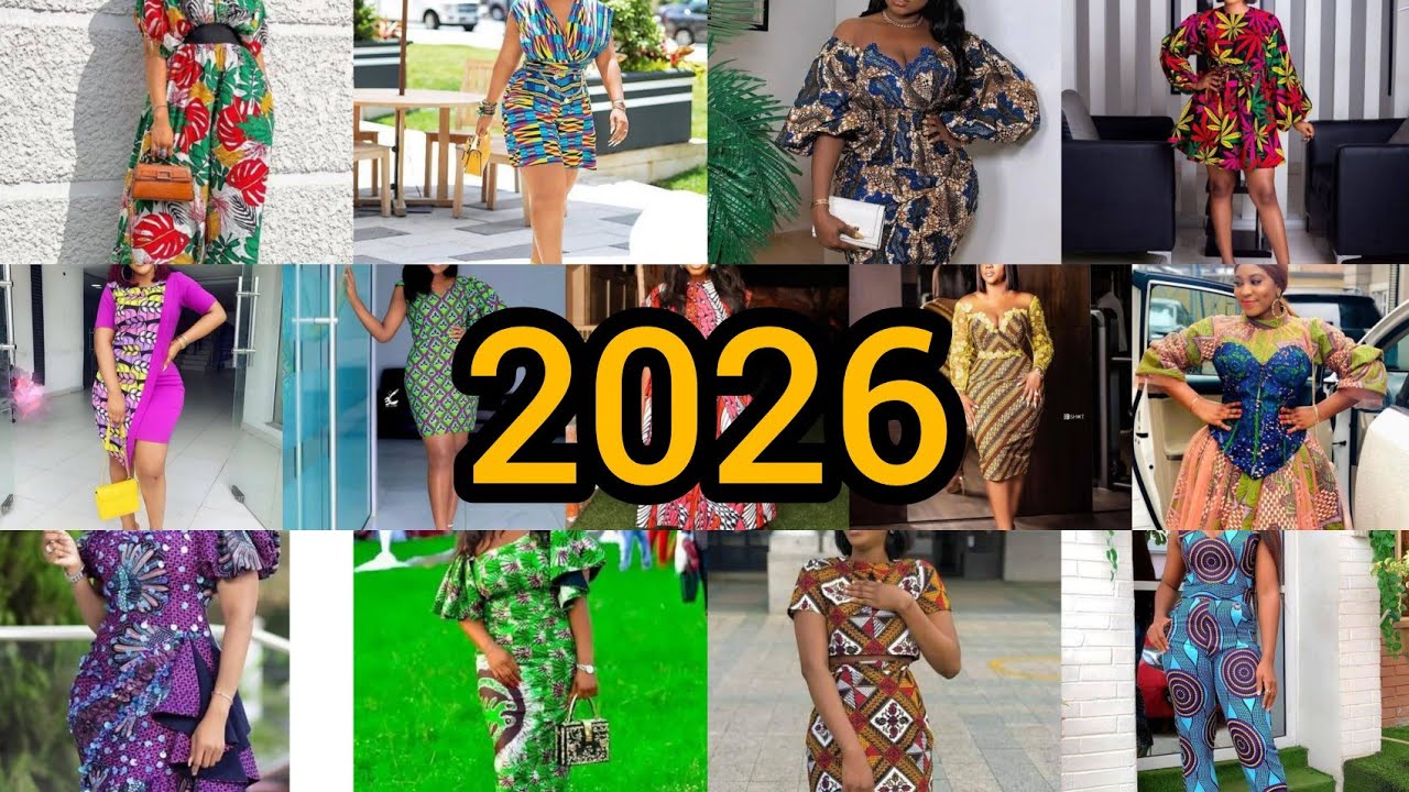 LATEST ANKARA GOWN STYLES 2026 FOR LADIES/FASHION STYLES IDEAS/STUNNING ANKARA DRESS STYLE #viral 