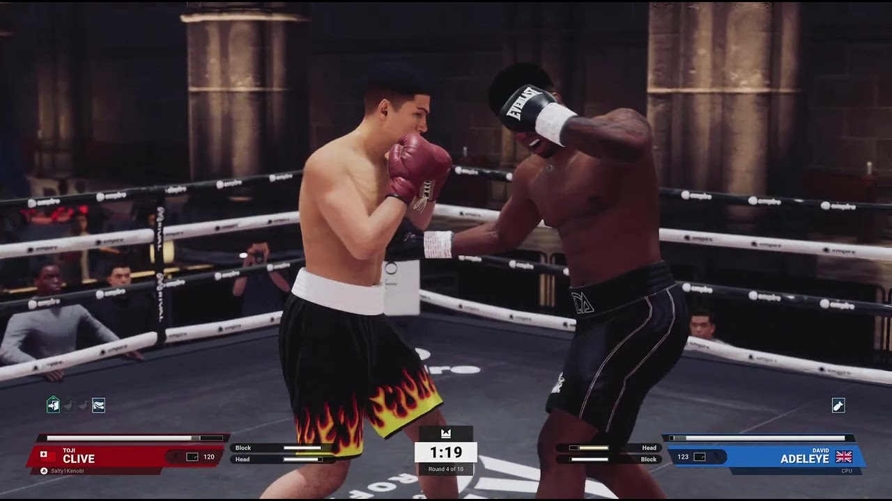 Undisputed my best fight career mode