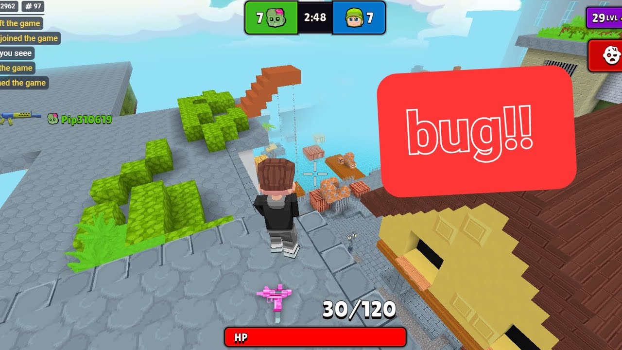 Minefun bug and glich 