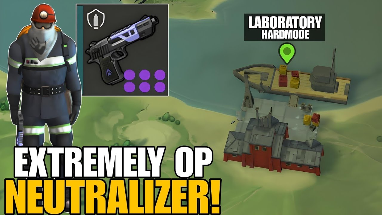 EXTREMELY OP NEUTRALIZER vs LABORATORY HARDMODE - LDOE - Last Day on Earth: Survival