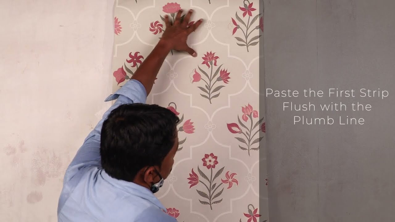Wallpaper application tutorial │Nilaya wall covering