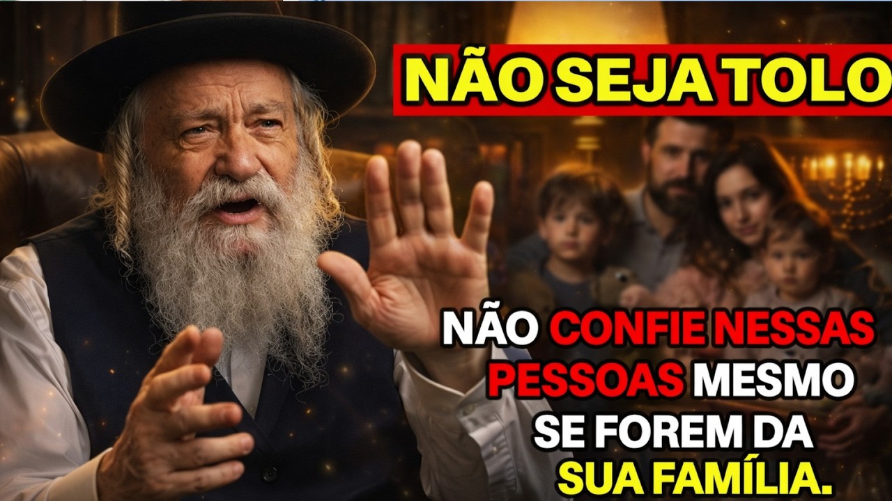 Confie em ninguém | A sabedoria judaica antiga revela os 6 sinais