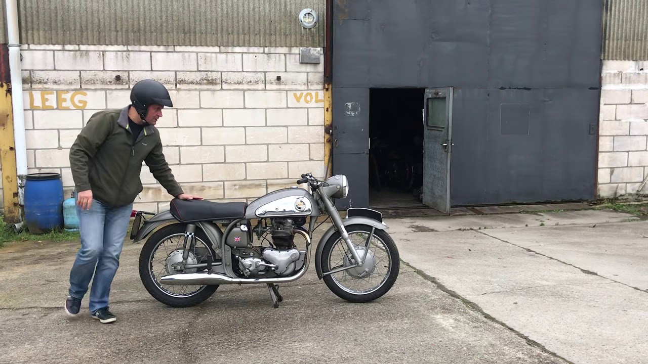 Test ride bike 144: Norton 99 600cc 1956.