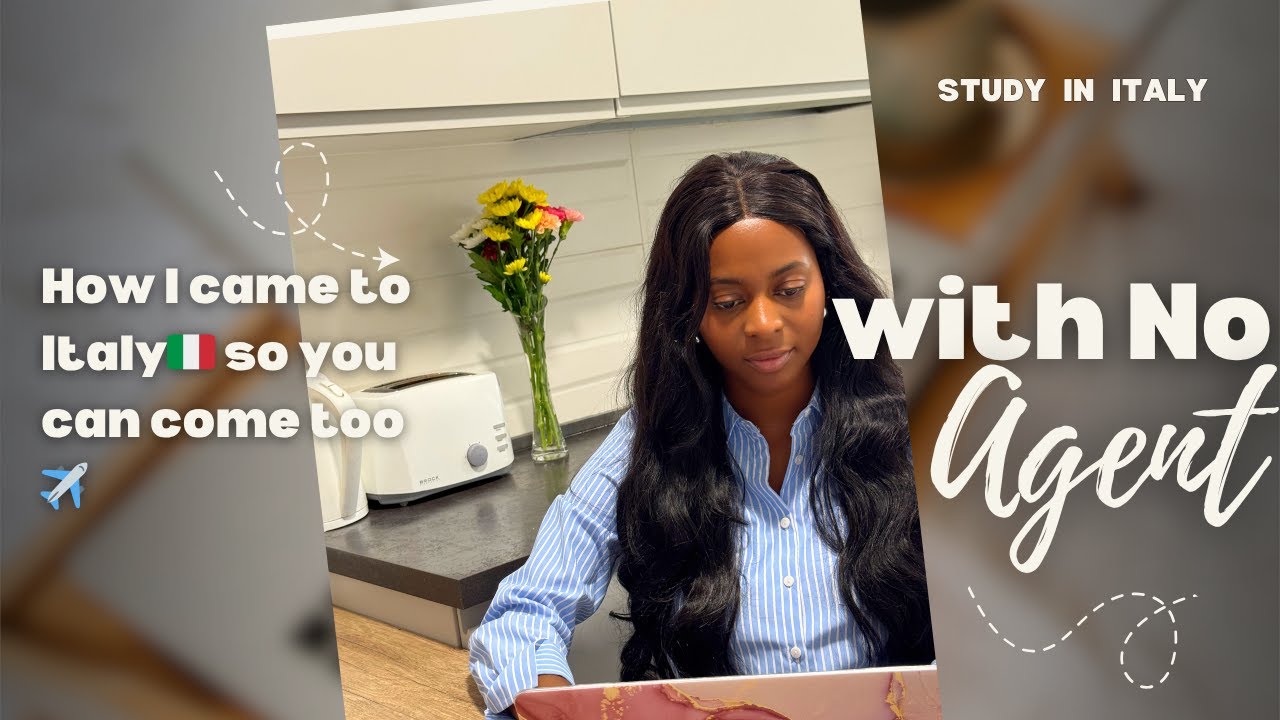 How I Applied, Got a Scholarship & Moved to Italy (No Agent + Full Cost Breakdown)