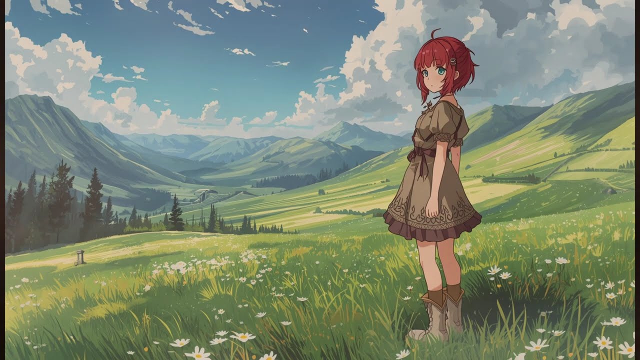 ✨Highland Meadows Dream✨ | Relaxing Medieval Music | Rawrverse Tunes | 😌 Cozy Peaceful BGM 🎶