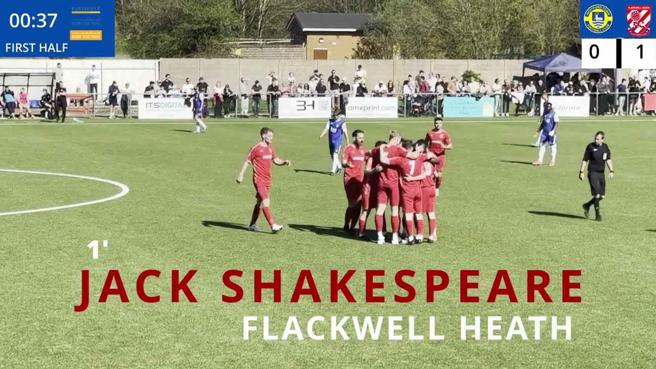 Highlights of a 10 goal thriller!!! Hertford Town v Flackwell Heath