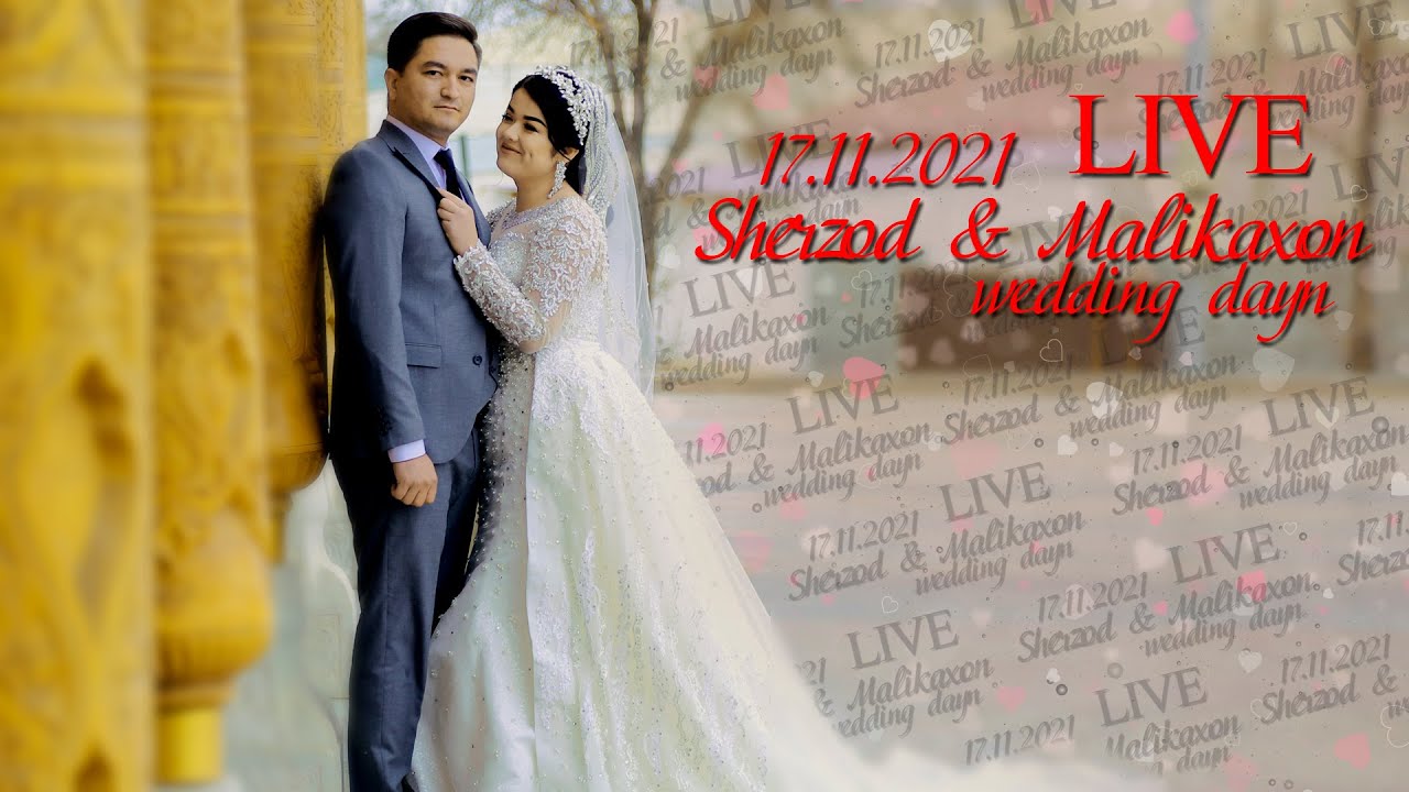 Sherzod & Malikaxon 17.11.2021 )rzu to'yxonasi | LIVE