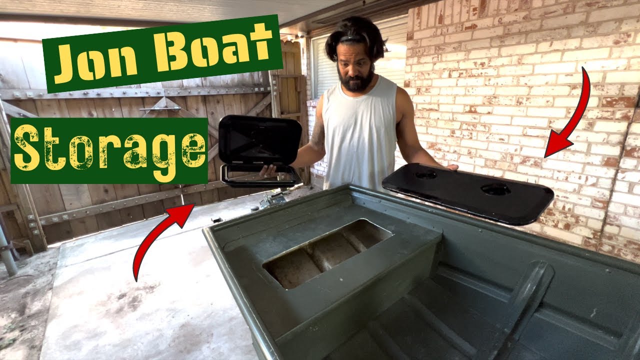 UPGRADED - Adding Storage to small JON BOAT