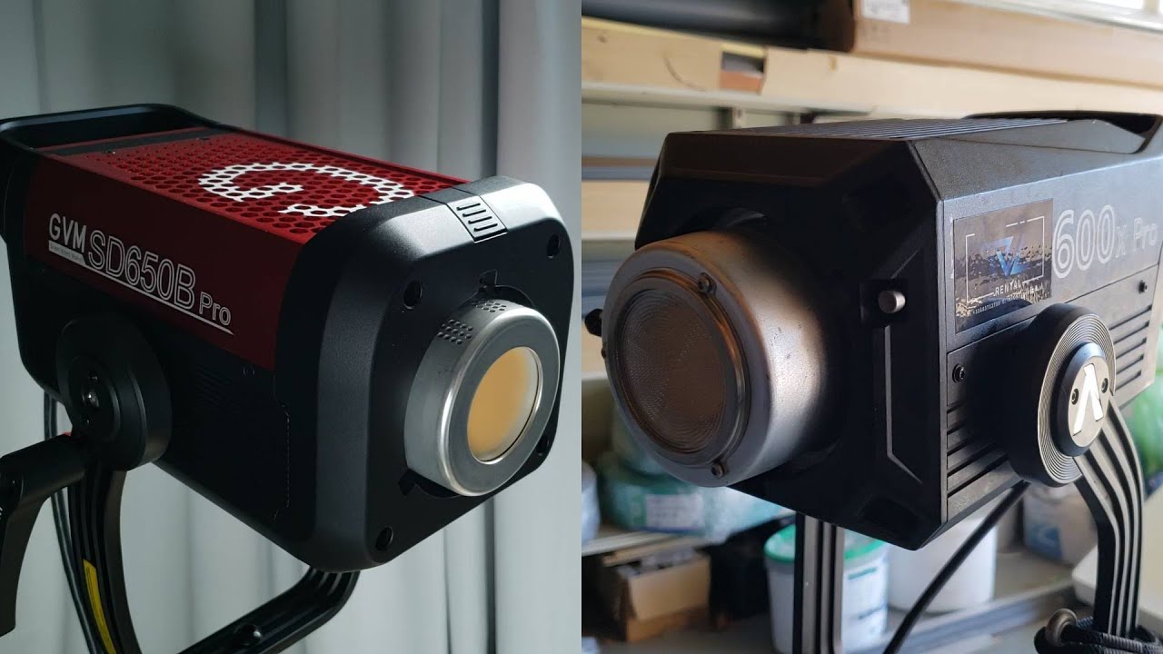 Best Value 600 watt COB Light? Aputure LS600X Pro vs GVM SD650B PRO