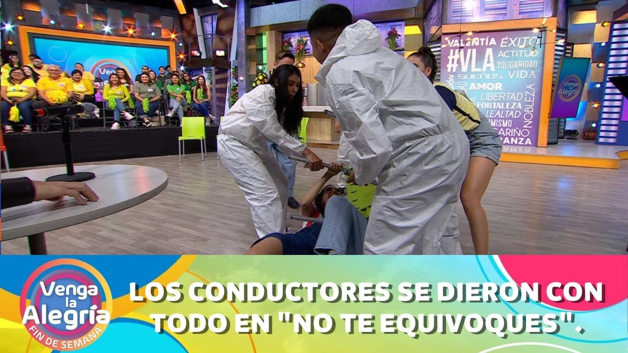 Ca&iacute;das y empujones en 