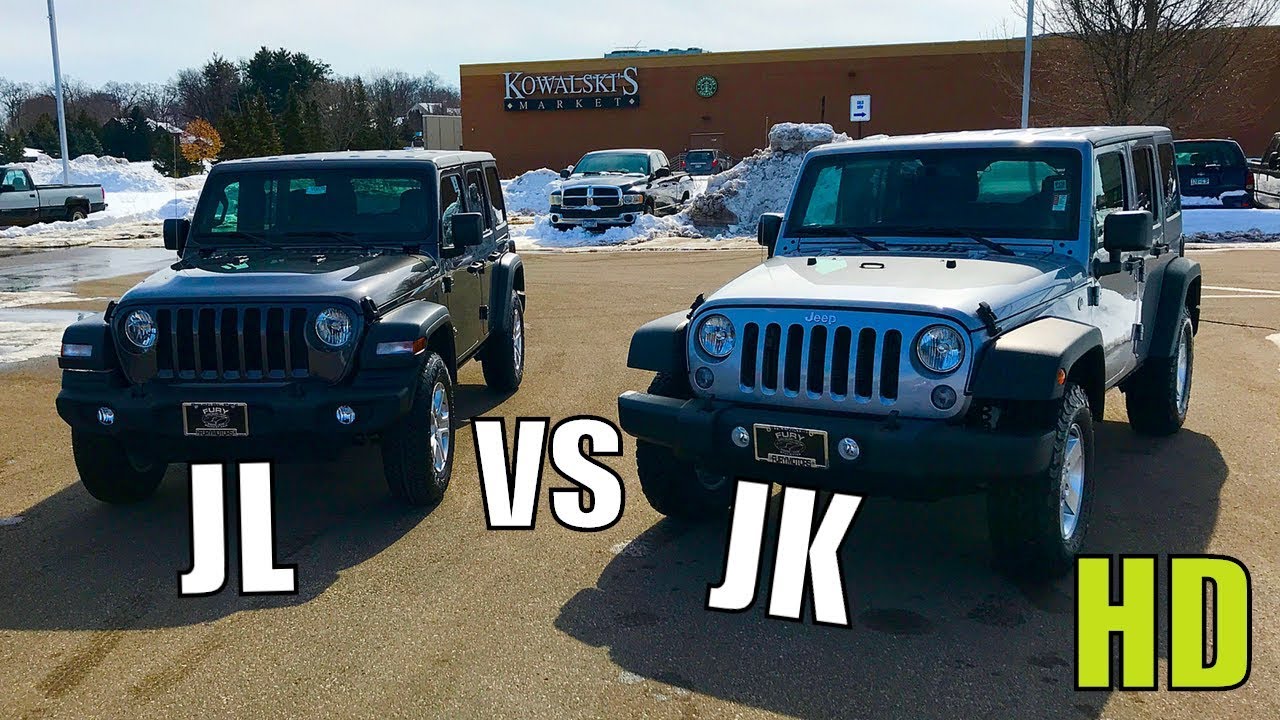 2018 Jeep Wrangler JL vs. JK Sport Comparison!