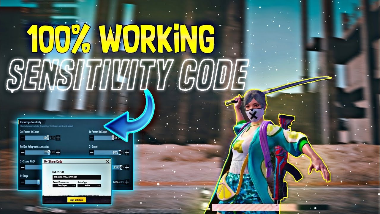 New Update 2.2!!🔥Best Sensitivity Code + Control Setting PUBG Mobile | BGMI After Update 2.2