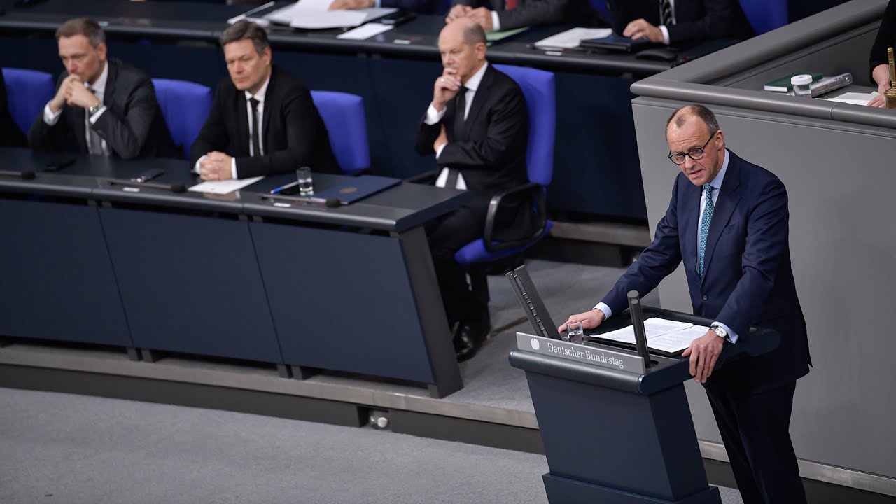 #Merzrede am 31.01.2024 im Deutschen #Bundestag