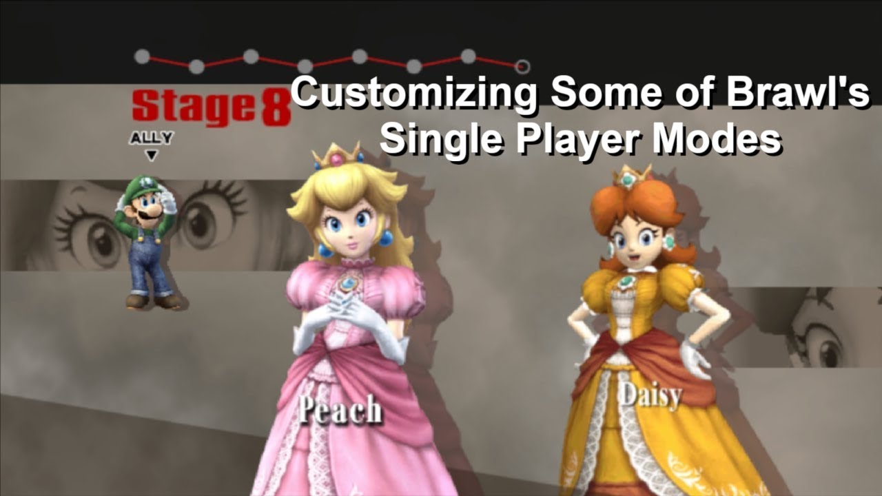 Customizing Some of Brawl's Single Player Modes + BrawlEx Clones