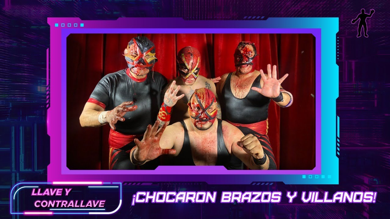 Llave y Contrallave | Villanos VS Brazos | Las rivalidades en IWRG |