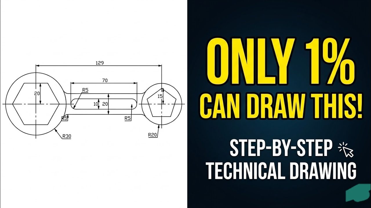 Technical Drawing: Master the Hard Part of Manual Drafting